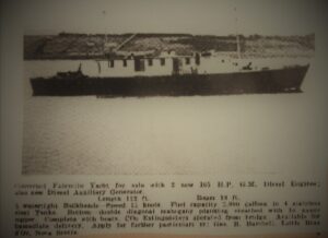 Ad, for sale, Motor Boating July 1949