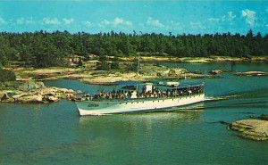penetang-eighty-eight-4 Cruising the 30,000 Islands in Georgian Bay daily out of Penetang, Ontario. Gerry Ouderkirk collection.