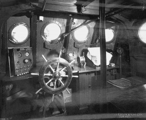 Wheelhouse, looking forward
