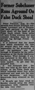 Aug.31,1948, The Belleville Intelligencer, Prince Edward County Archives microfilm collection