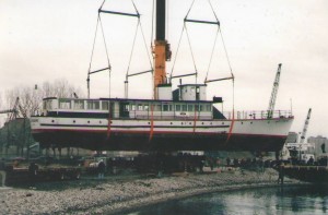 January 14, 2008. Lift-up at Pt. Edward, Ontario. Author collection