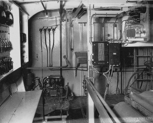 Engineroom, showing 24 volt generator
